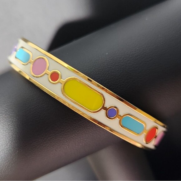 Kate Spade White Bangle Bracelet - Picture 2 of 5